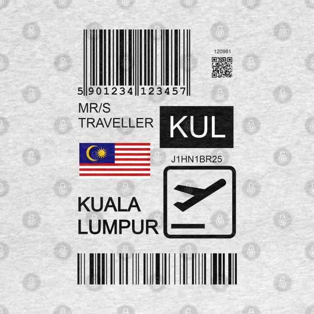 Kuala Lumpur Malaysia travel ticket by Travellers